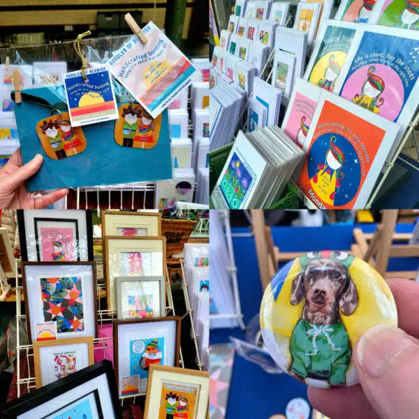 Doodles of Beamish, Art Prints, Handmade Cards, Product