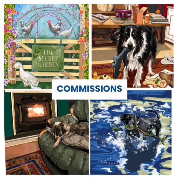 Doodles of Beamish, Art Prints, Handmade Cards, Product