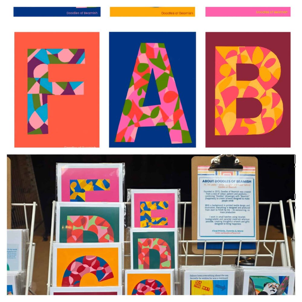 Doodles of Beamish, Art Prints, Handmade Cards, Product