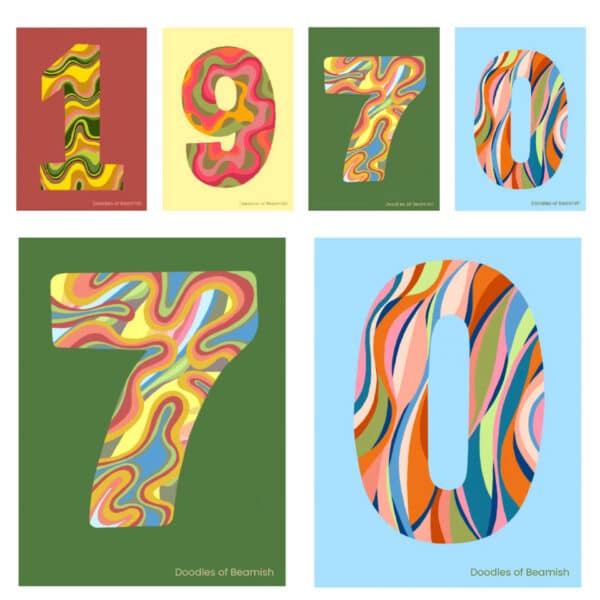 Doodles of Beamish, Art Prints, Handmade Cards, Product