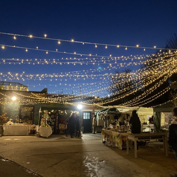 Hastings Makers Market Fairy lights for Christmas