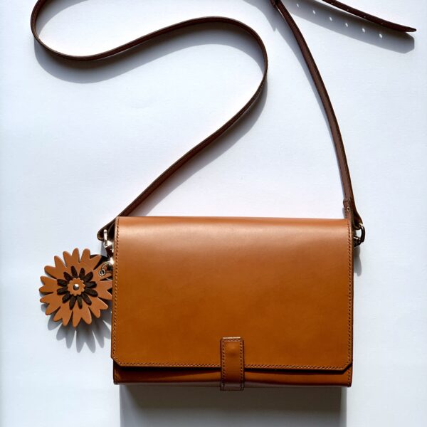 Laura Jessica Design, British Tan Leather Handbag