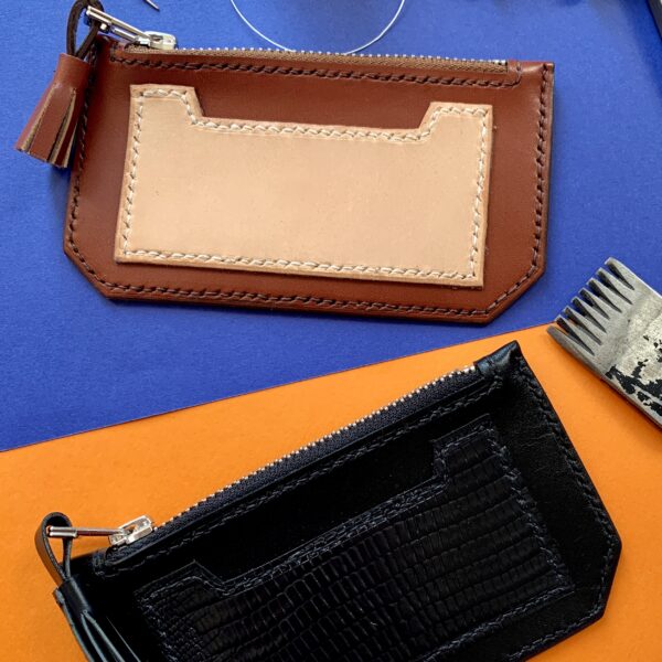 Laura Jessica Design, Leather coin zip purse