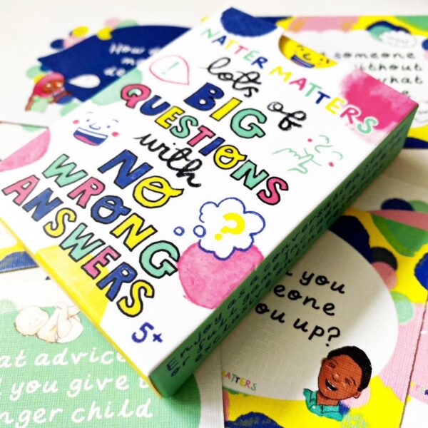 Natter matters card game to encourage conversations