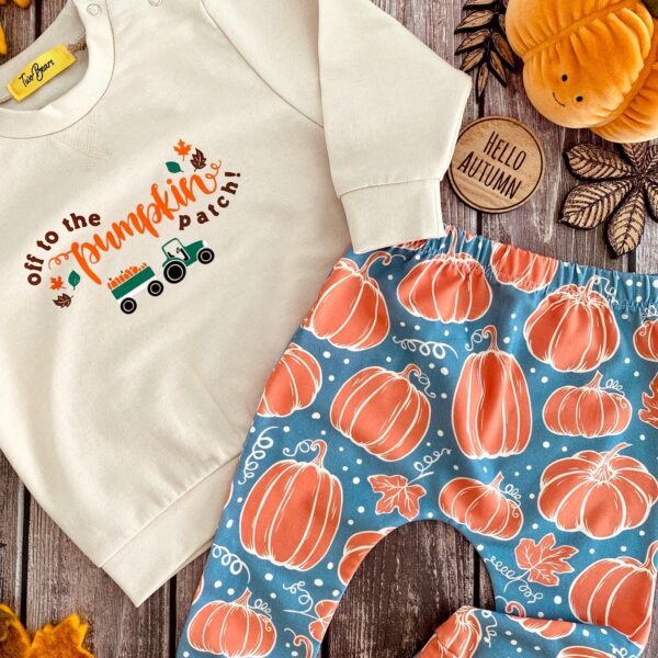 Two Bears Boutique, Pumpkin Inspire Jumper and Leggings