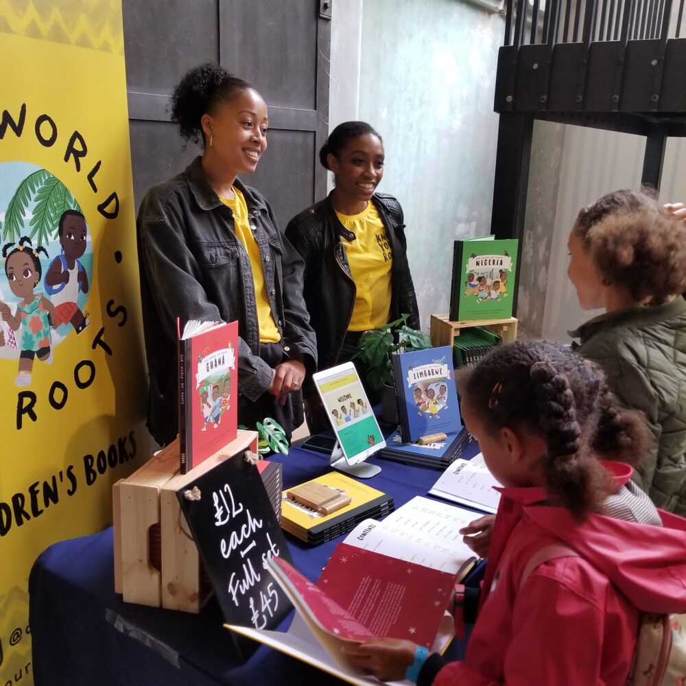 Shoppers at Black Culture Market