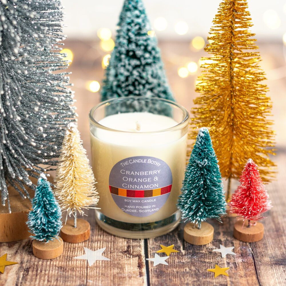 The Candle Bothy Cranberry Orange & Cinnamon candle