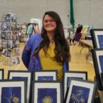 Photo of Diana at a market