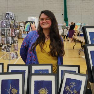 Photo of Diana at a market