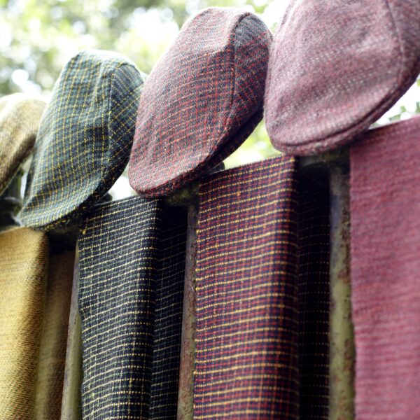 Fruitbat Textiles, Hand Dyed & Woven Mens Scarves & Flat Caps