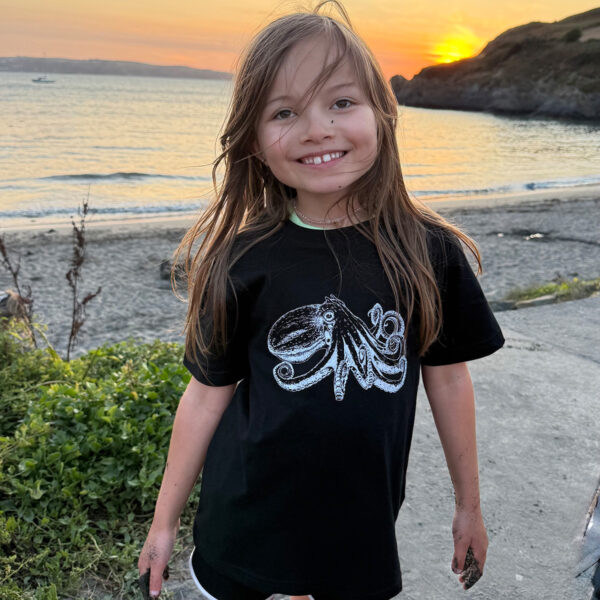 Children's Octopus Tee | Lifeforms Art