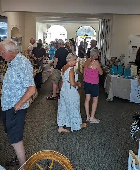 inside at Stockbridge Makers Market