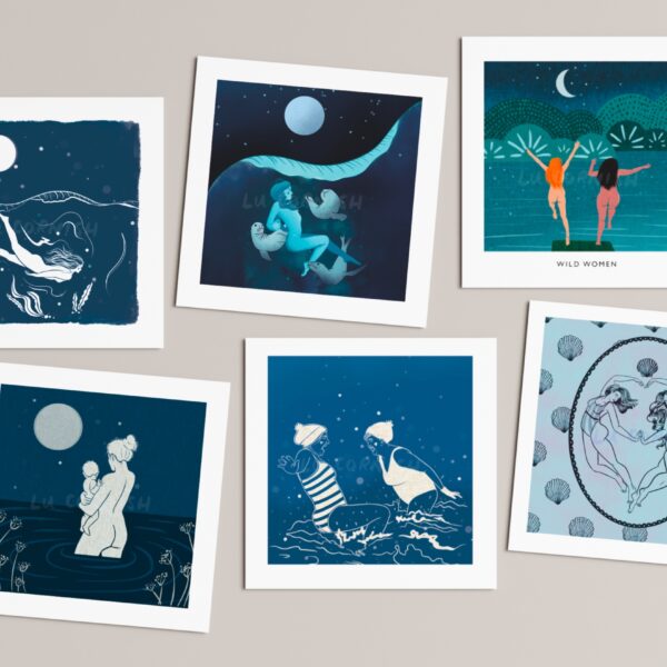 Lu Cornish, Ocean Inspired Greetings Cards