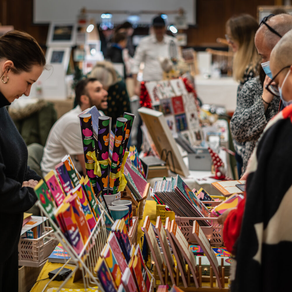 Christmas Makers Fair Shoreham Sussex Paper Daisy events