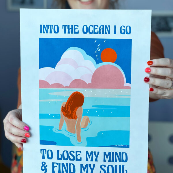 Lu Cornish, Into The Ocean I Go To Loose My Mind and Find My Soul