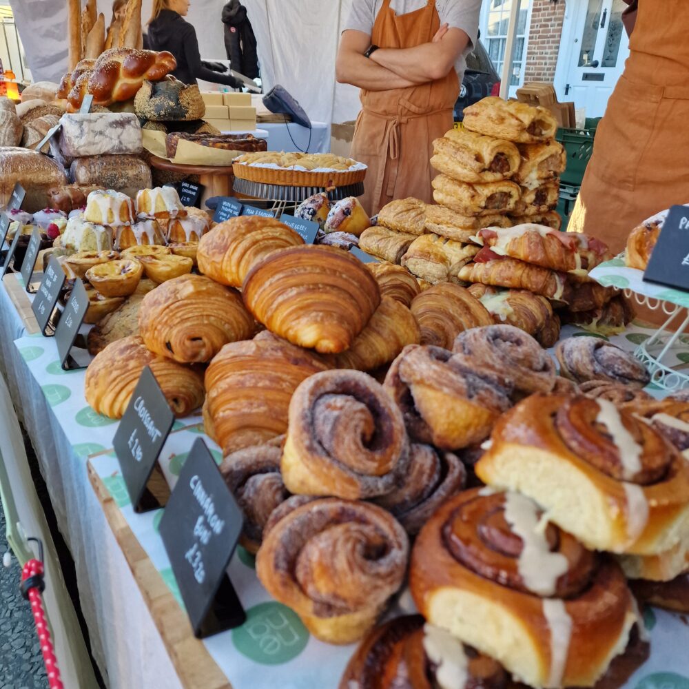 Fresh baked goods