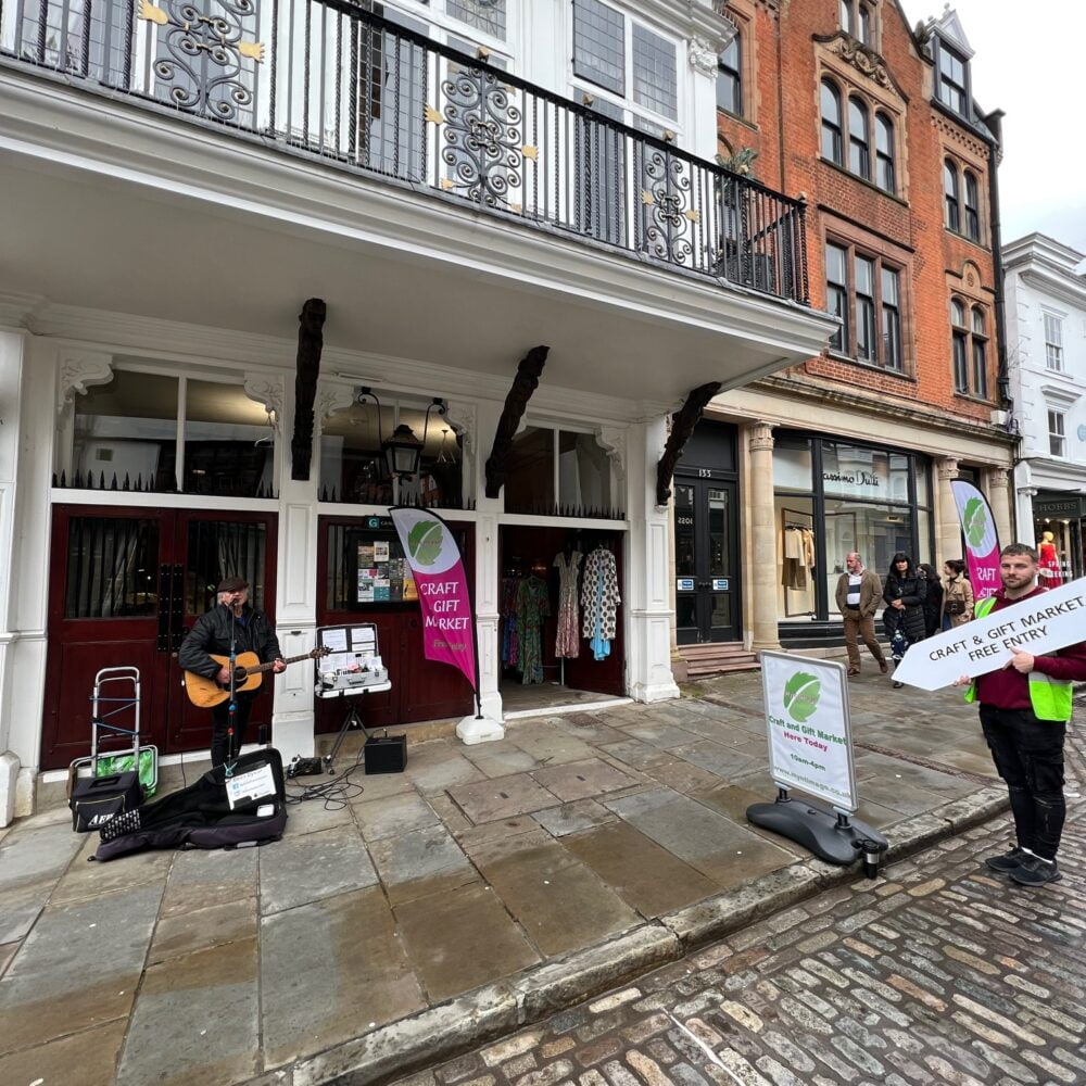 Guildford Craft and Gift Market Markets in Surrey Pedddle