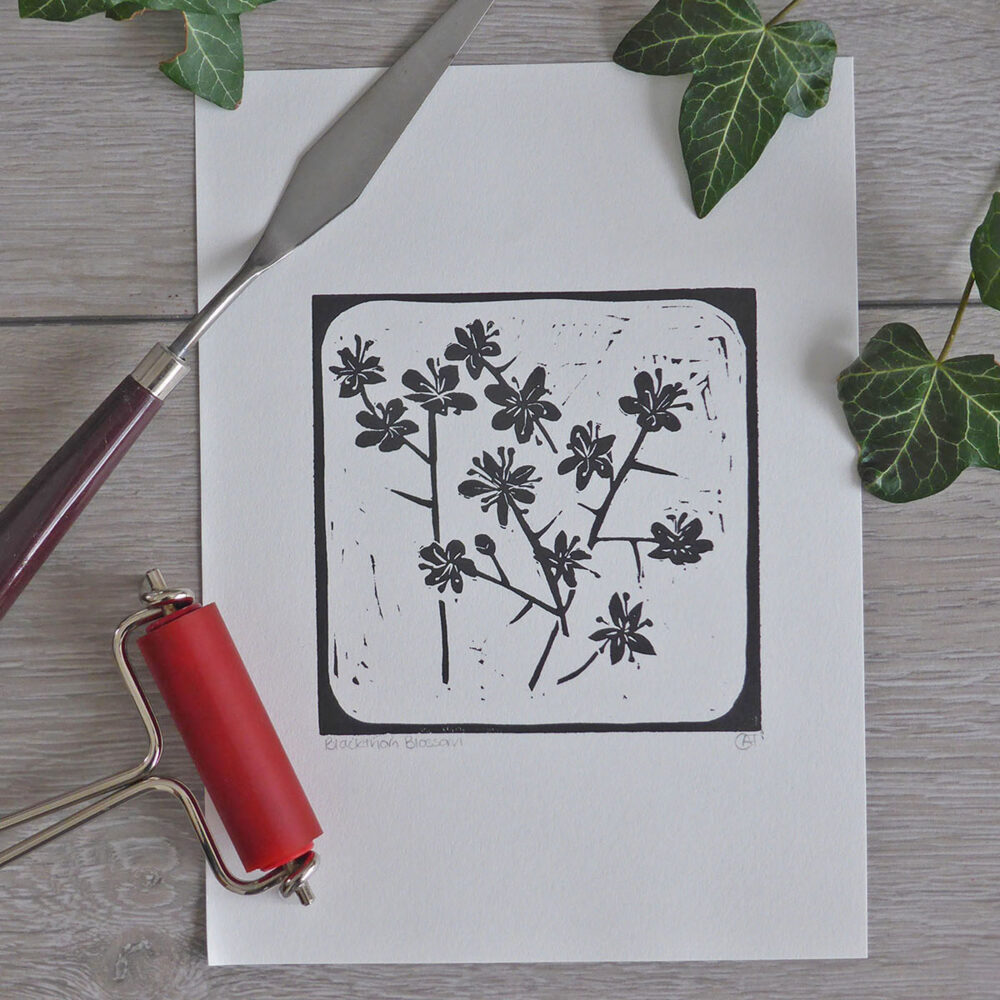 Bilberry and Wright, Blackthorn print
