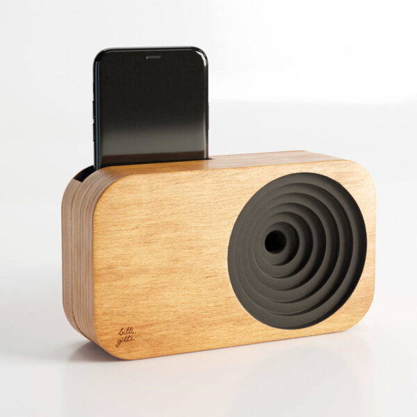 Pasoluna wooden speaker