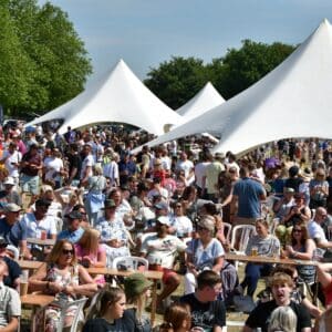 Crowds enjoy the sunshine at The Stone Food & Drink Festival
