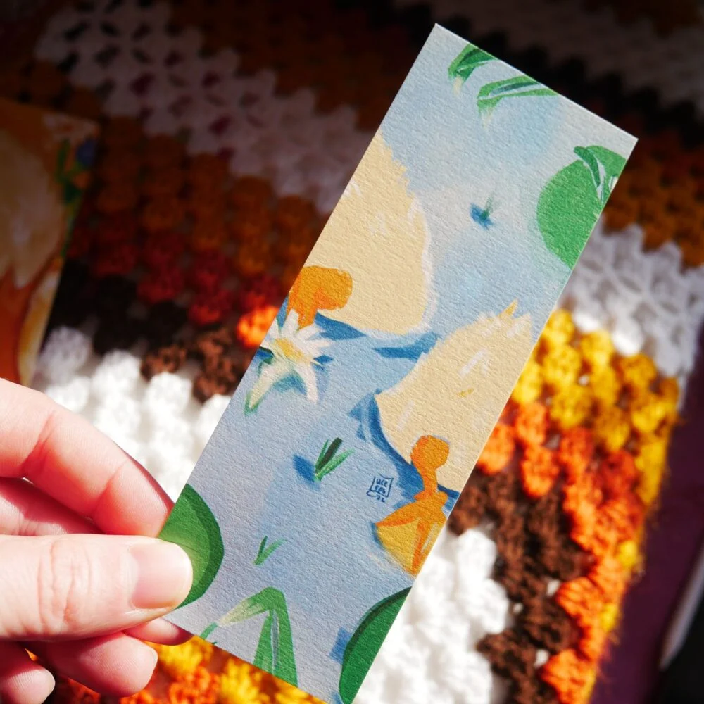 Duck butts, bookmark, luce eps