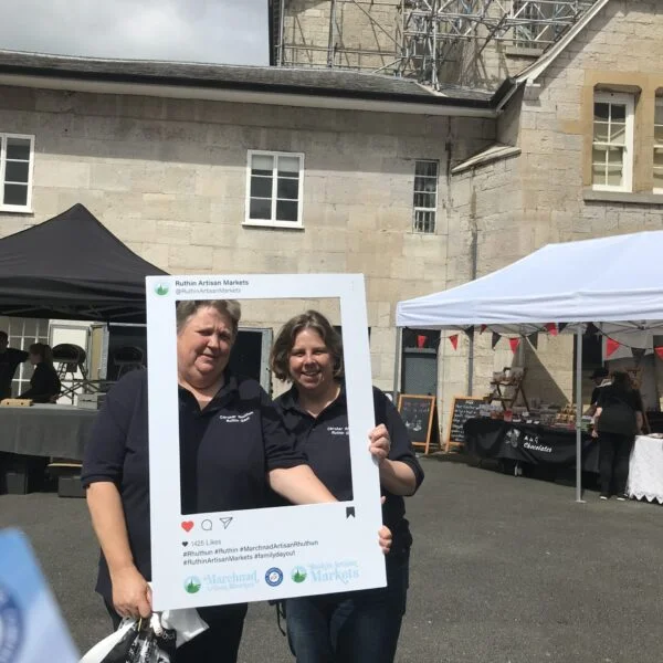 Gaol Staff escaping to the market Ruthin Artisan Market