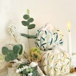 Handpainted ceramic pumpkins by Tasha Samasuwo