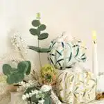 Handpainted ceramic pumpkins by Tasha Samasuwo