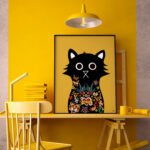 Jerry Tattoo Cat Giclee Print