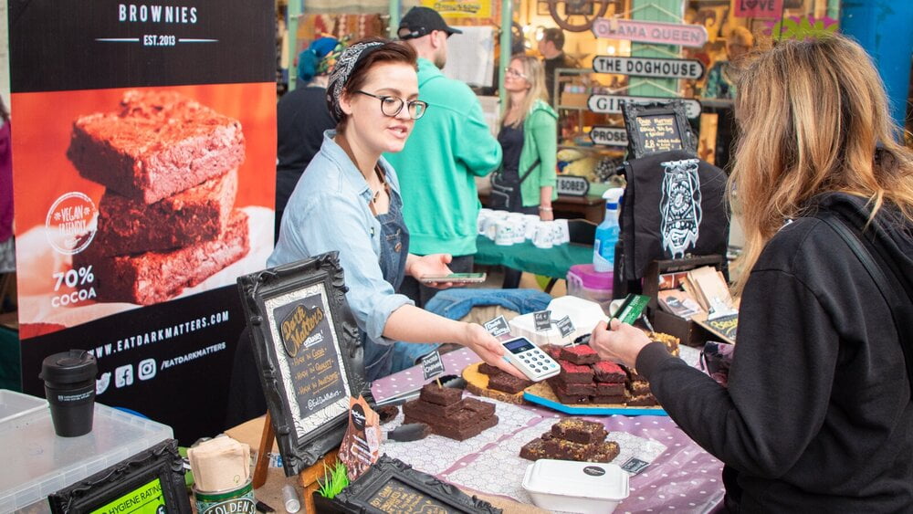 Frome vegan market