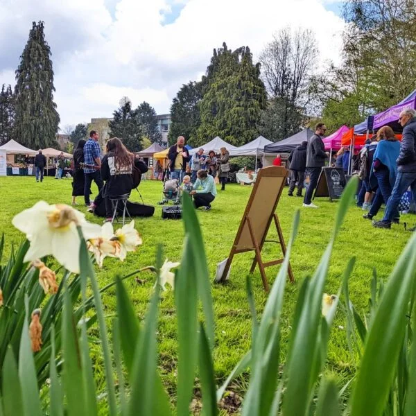 Spring time at Taunton Vegan Market by Vegan Fairs