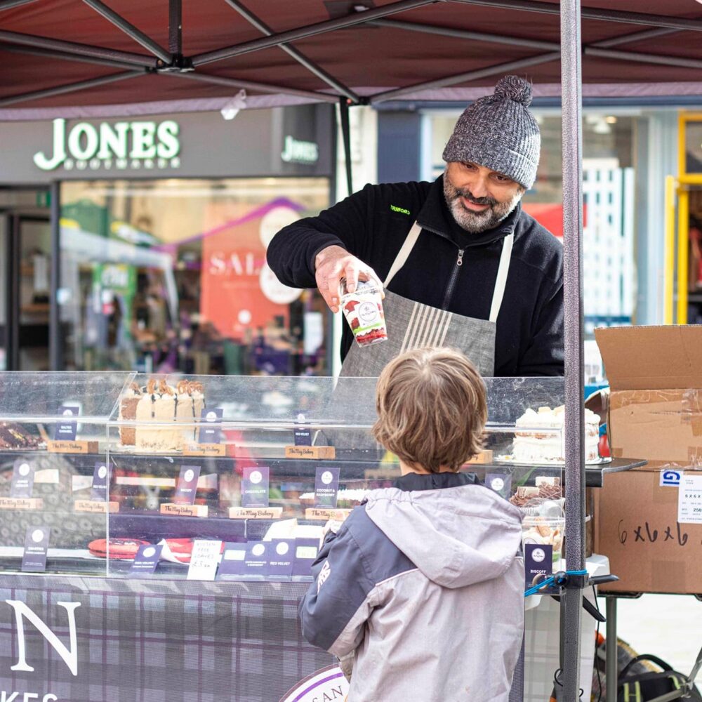 May Bakery at Cirencester Vegan Market by Vegan Fairs
