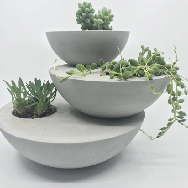 concrete planter, decorative planter