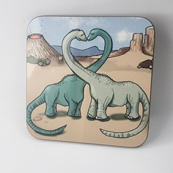 Diplodocus in love coaster
