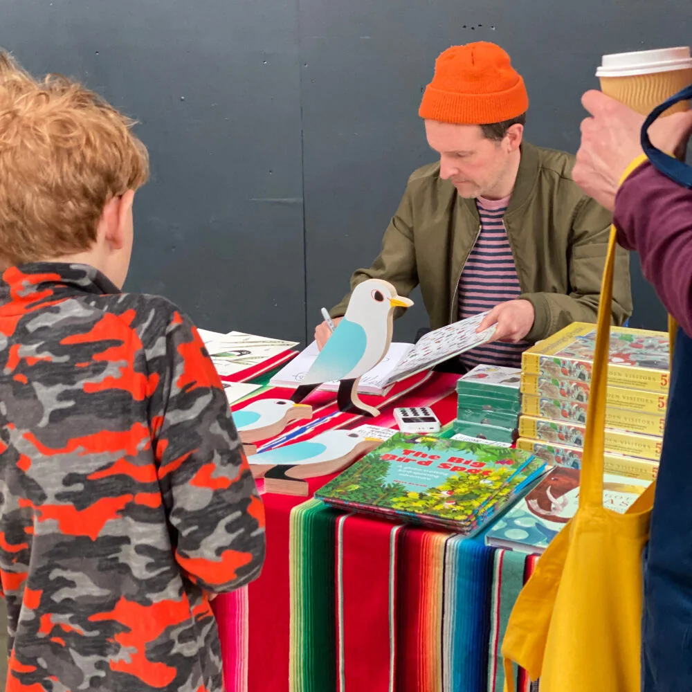 matt sewell at DRAWN Makers Market