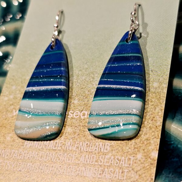 Sage & Seasalt, Ocean Stripe Earrings