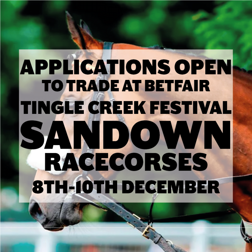 Pop Up Market at The Betfair Tingle Creek Festival – Pre Christmas Jump