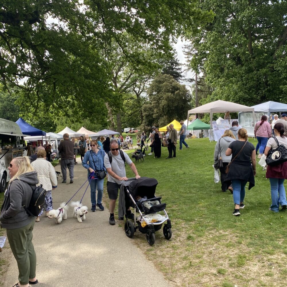 Cannon Hall outdoor stalls