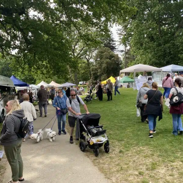 Cannon Hall outdoor stalls
