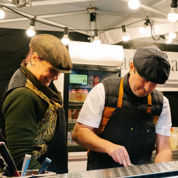working at Oxford Victorian Christmas Market