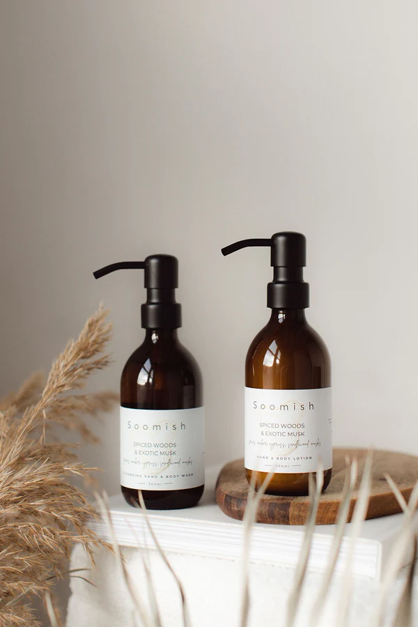 Handwash and Body Lotion with Soomish