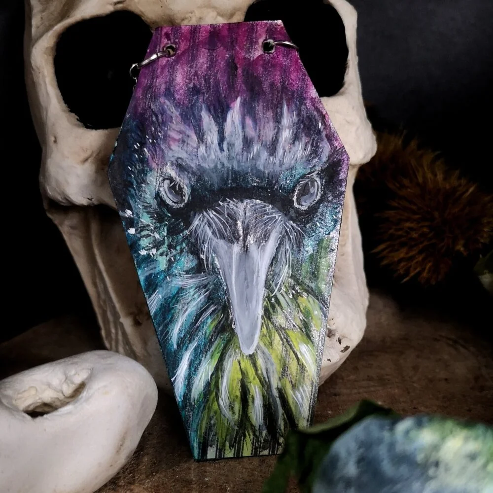 Nightshade Arte, Coffin Lid Raven