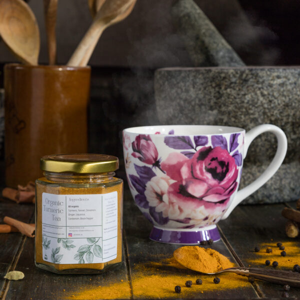 100g Organic Turmeric Tea Jar
