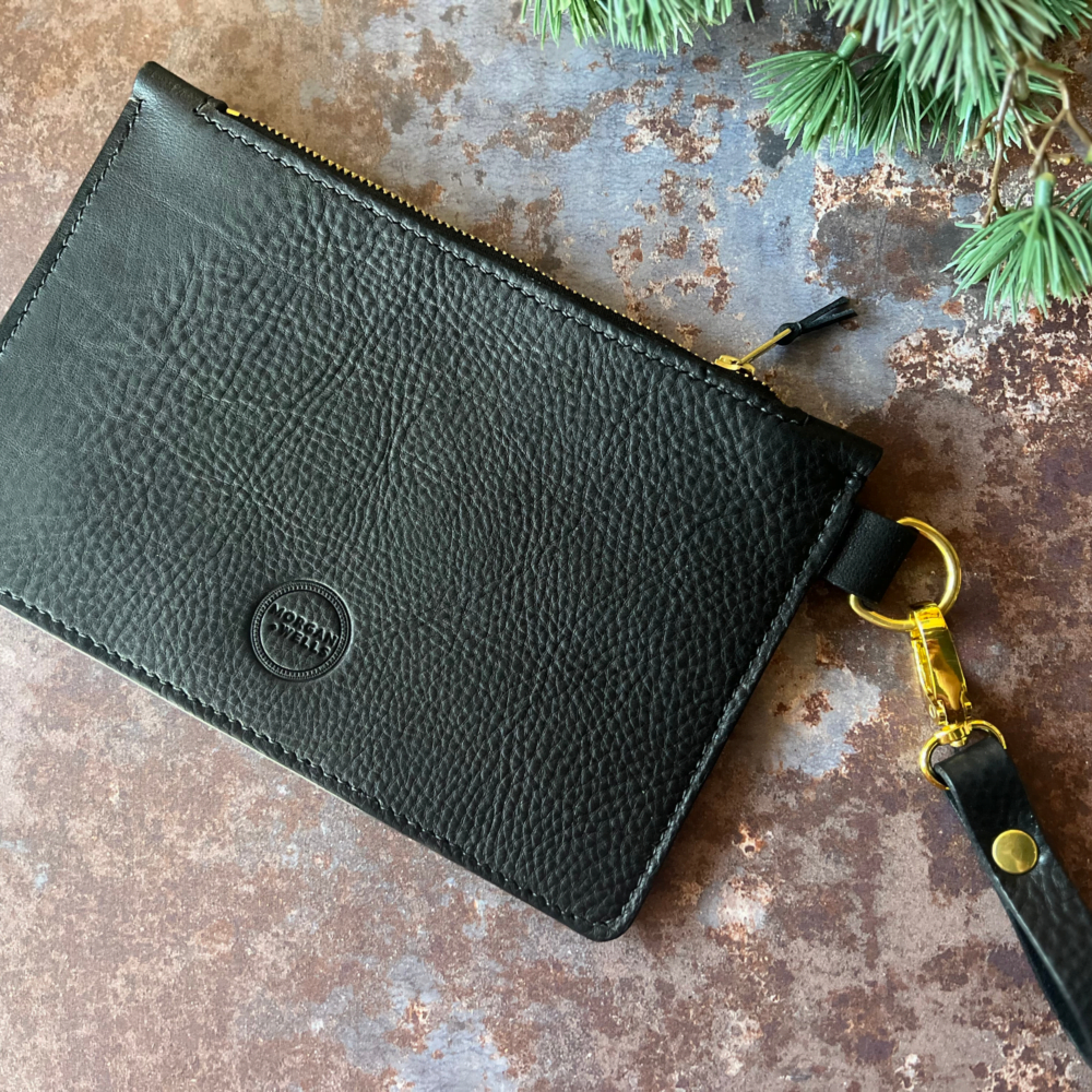Morgan + Wells, Heidi leather purse clutch, Pedddle