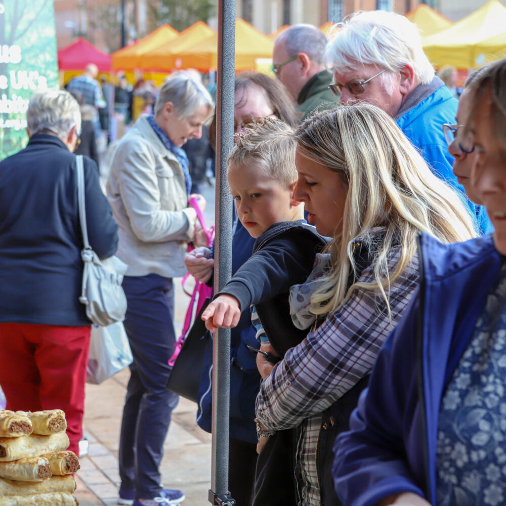 Customers at Vegan Market Co