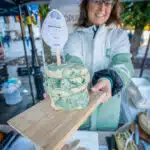 Sophie's Delight vegan cheese at Vegan Market by Vegan Fairs