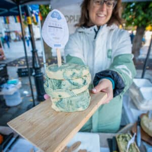 Sophie's Delight vegan cheese at Vegan Market by Vegan Fairs