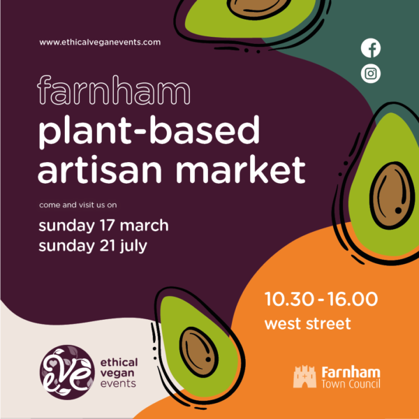farnham plant-based artisan market.