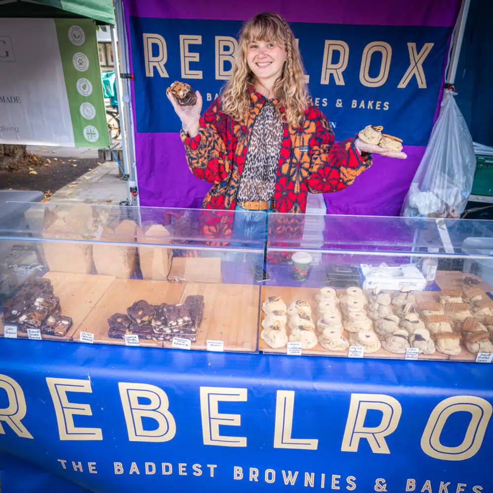 Rebelrox Kitchen at Salisbury Vegan Market by Vegan Fairs