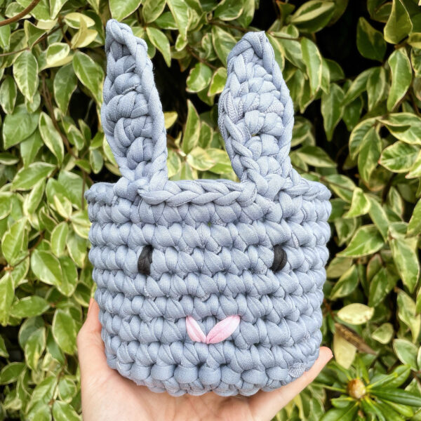 Tink and Reu | Crochet Bunny Basket